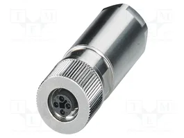 PHOENIX CONTACT Connecteur M12 mâle 4 broches droit Code T Power IP65