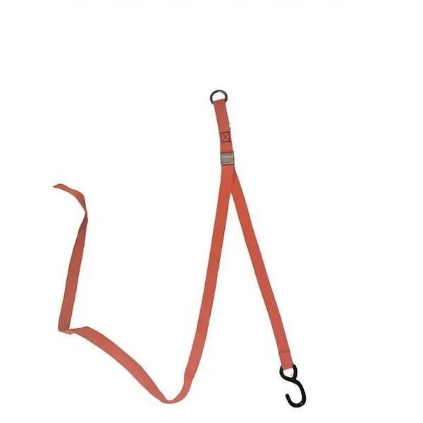 Sangle de fermeture pour coffre - Noir et rouge Sangle de fermeture pour coffre - Noir et rouge