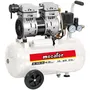 Mecafer Compresseur d'air silencieux 24 litres 1 HP, 8 bar, 150 L/min, monophasé 230V, 79 dB