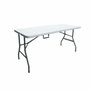 BigBuy Outdoor Table de réception pliante TERRANOVA - Blanche - 6 personnes