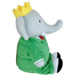 Jemini Peluche Elefante Babar +/- 40 cm Peluche douce AAAAAH92223