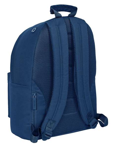 Safta Basic - Sac à dos pour ordinateur portable 14.1 pouces, 31x41x16 cm, couleur bleu marine Safta Basic - Sac à dos pour ordinateur portable 14.1 pouces, 31x41x16 cm, couleur bleu marine