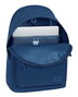 Safta Basic - Sac à dos pour ordinateur portable 14.1 pouces, 31x41x16 cm, couleur bleu marine