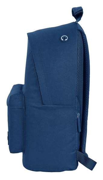 Safta Basic - Sac à dos pour ordinateur portable 14.1 pouces, 31x41x16 cm, couleur bleu marine Safta Basic - Sac à dos pour ordinateur portable 14.1 pouces, 31x41x16 cm, couleur bleu marine