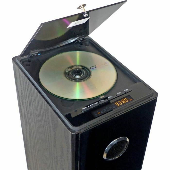 Inovalley HP33-CD Tour de son Bluetooth Noir