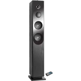 Inovalley HP33-CD - Tour de son avec lecteur CD, Bluetooth, port USB, carte SD, tuner FM, 100W - Noir