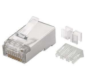 MicroConnect Connecteur modulaire RJ45 Cat6a FTP AWG 27/7 à 24/7, 100 pièces MicroConnect Connecteur modulaire RJ45 Cat6a FTP AWG 27/7 à 24/7, 100 pièces