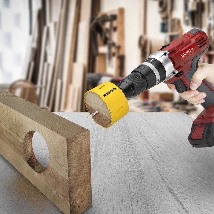WOLFPACK LINEA PROFESIONAL Scie cloche bimétal Target Ø 25 mm WOLFPACK LINEA PROFESIONAL Scie cloche bimétal Target Ø 25 mm