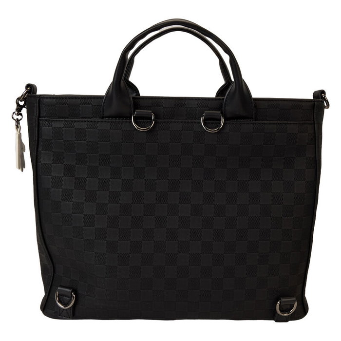 LOUNGEFLY Sac à dos bandoulière style sac à main Mickey Disney Evergreen en similicuir PU avec détails bronze