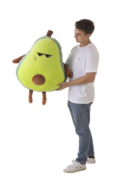 Creaciones Llopis - Peluche d'avocat en peluche Don Aguacate 50 cm en polyester pour enfants à partir de 3 ans