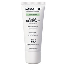 Gamarde Fluide Visage Équilibrant et Matifiant 40 ml - Soin de la Peau pour Femmes