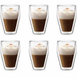 Bodum Set de 6 verres Titlis double paroi 0,35 l Transparent