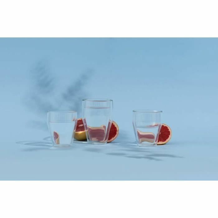 Bodum Set de 6 verres Titlis double paroi 0,35 l Transparent
