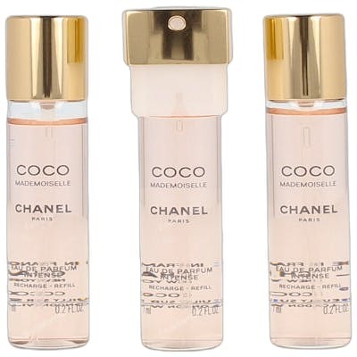 Chanel COCO MADEMOISELLE Eau de Parfum Recharge Twist & Spray 3 x 7 ml Chanel COCO MADEMOISELLE Eau de Parfum Recharge Twist & Spray 3 x 7 ml
