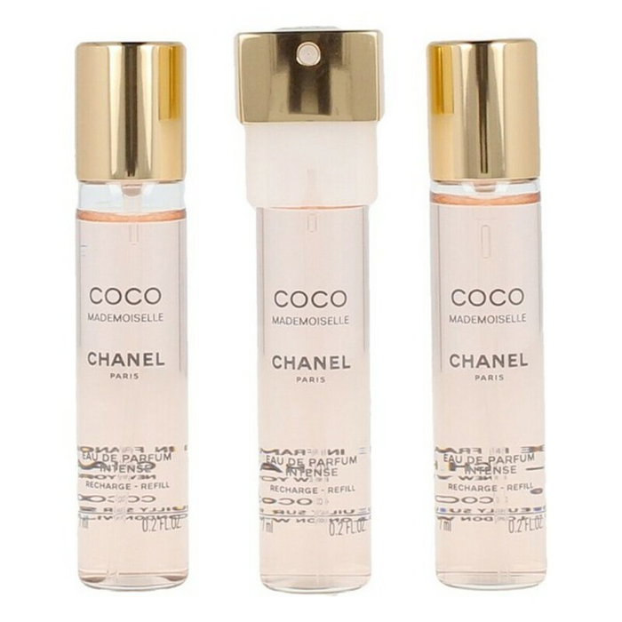 Chanel COCO MADEMOISELLE Eau de Parfum Recharge Twist & Spray 3 x 7 ml Chanel COCO MADEMOISELLE Eau de Parfum Recharge Twist & Spray 3 x 7 ml