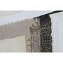 Cadre Home ESPRIT Noir Beige Jute polystyrène Abstrait Urbaine 82 x 3,8 x 82 cm (2 Unités)