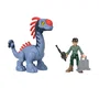 Imaginext Jurassic World - Figurines de dinosaures pack 3 pièces pour air, mer et terre - À partir de 3 ans - Référence JFR25
