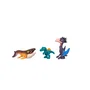 Imaginext Jurassic World - Figurines de dinosaures pack 3 pièces pour air, mer et terre - À partir de 3 ans - Référence JFR25