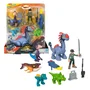 Imaginext Jurassic World - Figurines de dinosaures pack 3 pièces pour air, mer et terre - À partir de 3 ans - Référence JFR25