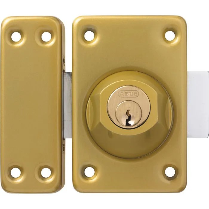 Abus Verrou de porte VAD136 CC 45 Double cylindre Bronze Abus Verrou de porte VAD136 CC 45 Double cylindre Bronze
