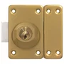 Abus Verrou de porte VAD136 CC 45 Double cylindre Bronze