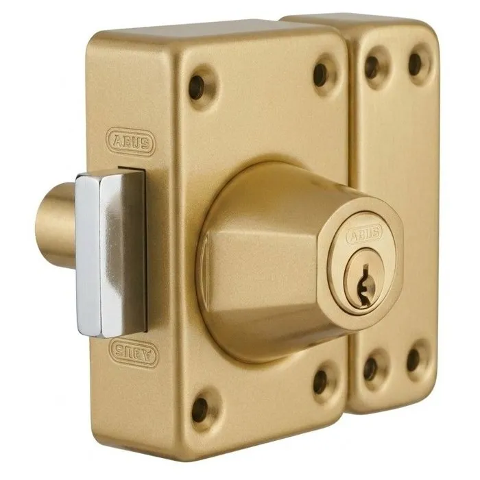 Abus Verrou de porte VAD136 CC 45 Double cylindre Bronze Abus Verrou de porte VAD136 CC 45 Double cylindre Bronze