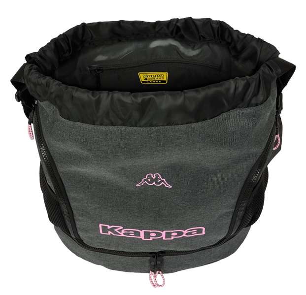 Kappa Sac a dos Saco Mochila "Silver Pink" 35x40x1 cm - Sac a dos pour enfants et adultes Kappa Sac a dos Saco Mochila "Silver Pink" 35x40x1 cm - Sac a dos pour enfants et adultes
