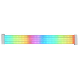 Mars Gaming MCA-16 Câble Extenseur ARGB PCIe 16 Broches (8+8) pour Carte Graphique - Blanc