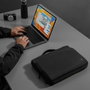tomtoc Defender-A14 Housse de protection Premium pour ordinateur portable 13 pouces - Noir