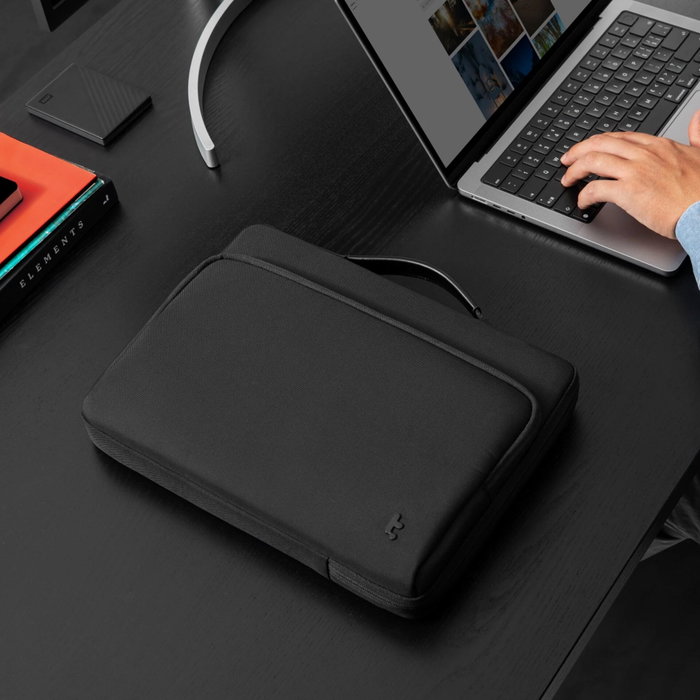 tomtoc Defender-A14 Housse de protection Premium pour ordinateur portable 13 pouces - Noir