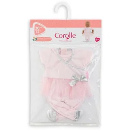 Corolle Ensemble Sport Danse Rose pour Poupon de 30 cm Mon Premier Poupon, pour Enfants à partir de 18 mois