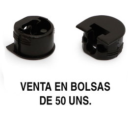 HERRAJES ALK Support cazoleta LUNA Noir