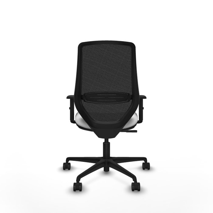 PIQUERAS Y CRESPO Chaise Mardos Synchro Blanc et Noir