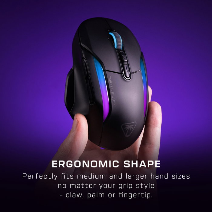 Turtle Beach Kone(TM) II Air - Souris Gaming Sans Fil, Bleu Turtle Beach Kone(TM) II Air - Souris Gaming Sans Fil, Bleu