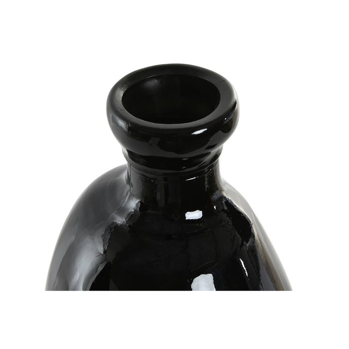 Home ESPRIT Vase ESPRIT Noir Cristal recyclé 22 x 22 x 51 cm Home ESPRIT Vase ESPRIT Noir Cristal recyclé 22 x 22 x 51 cm
