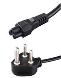 MicroConnect Cordon d'alimentation 1,8 m, Prise Afrique du Sud vers C5, Noir