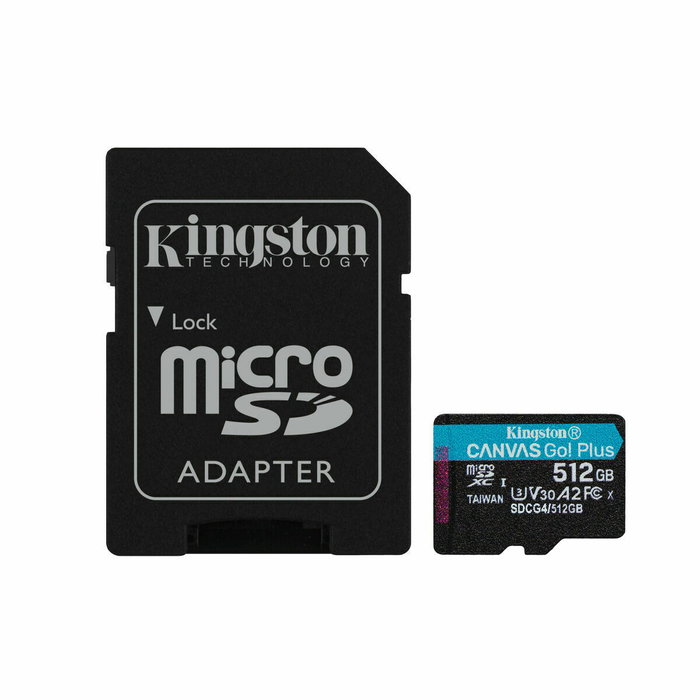Carte Mémoire Micro SD avec Adaptateur Kingston SDCG4/512GB 512 GB