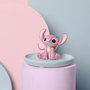 Disney - Assiette Décorative en Résine Angel Stitch - Pour Bijoux, Clés ou Petits Objets - Design Élégant et Joueur