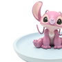 Disney - Assiette Décorative en Résine Angel Stitch - Pour Bijoux, Clés ou Petits Objets - Design Élégant et Joueur