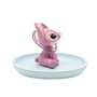 Disney - Assiette Décorative en Résine Angel Stitch - Pour Bijoux, Clés ou Petits Objets - Design Élégant et Joueur
