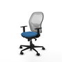 Chaise de Bureau Piqueras y Crespo 1D036N0 Bleu clair