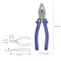 UTILEX Pince universelle 200 mm
