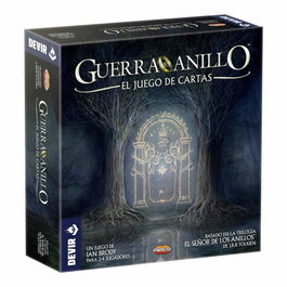 Devir Jeu de Cartes La Guerre de l'Anneau – Stratégie par Équipes, 2-4 Joueurs, 100 min, 12+ Ans, en Espagnol