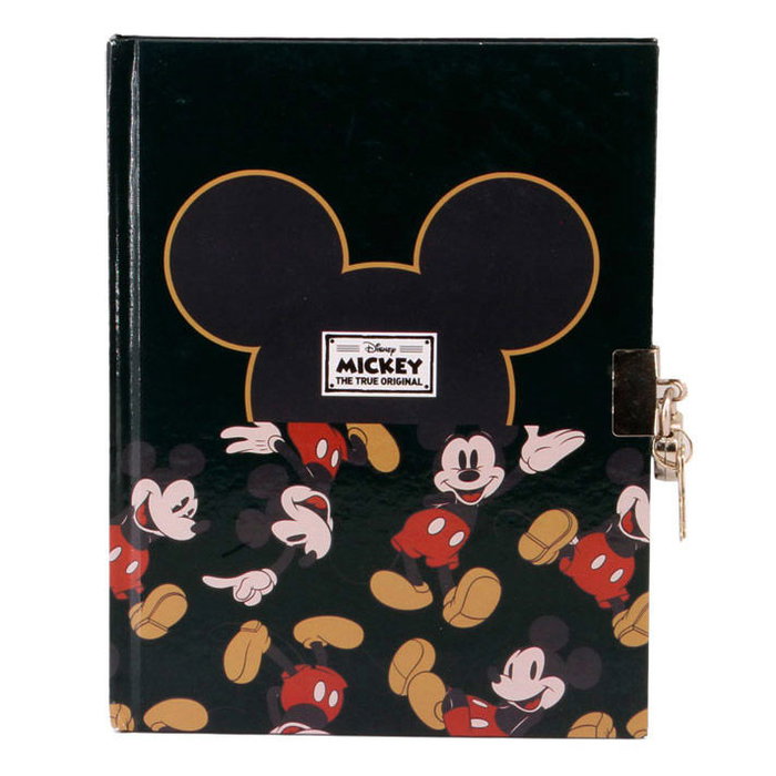 Karactermania Carnet avec clé Mickey True Disney - Taille: 21 x 13 x 1 cm Karactermania Carnet avec clé Mickey True Disney - Taille: 21 x 13 x 1 cm