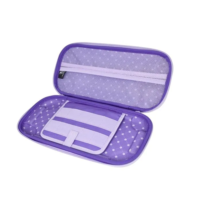 HORI Pochette rigide de protection Nintendo Switch 2 - Motif Kirby et Waddle Dee - Violet HORI Pochette rigide de protection Nintendo Switch 2 - Motif Kirby et Waddle Dee - Violet