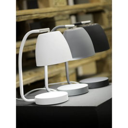 Romi Lámpara de Mesa Newport avec abat-jour noir