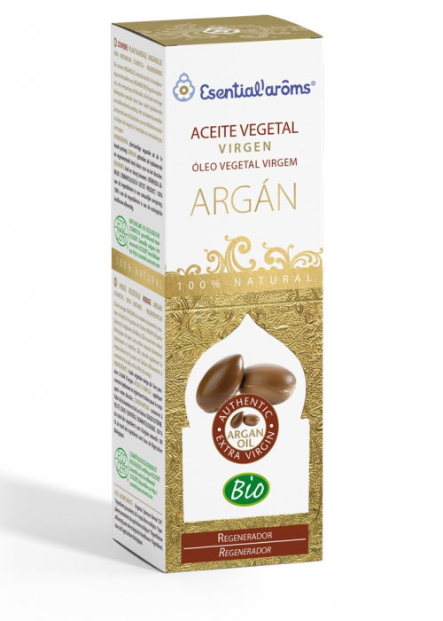ESENTIAL AROMS Huile Végétale d'Argan Bio 50ml ESENTIAL AROMS Huile Végétale d'Argan Bio 50ml