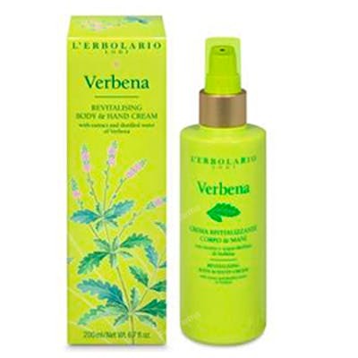 L'Erbolario Verbena Crème Revitalisante pour le Corps et les Mains 200 ml L'Erbolario Verbena Crème Revitalisante pour le Corps et les Mains 200 ml