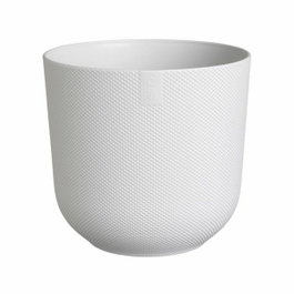 Elho Jazz Rond Pot de fleurs Blanc - Ø 26 x H 24 cm