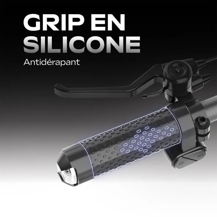 URBANGLIDE Ride 85 EVO - Trottinette électrique 300W - Autonomie 20 km - Vitesse 25 km/h - Pneus 8,5" - Double suspension - Frein à disque